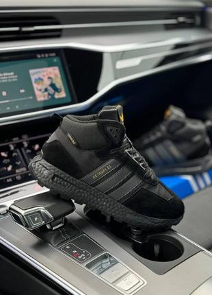 Adidas originals retropy e5 black fur3 фото