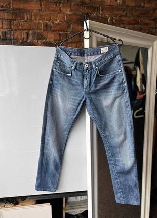 Tommy hilfiger hudson straight fit blue denim jeans джинси1 фото