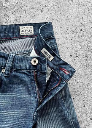 Tommy hilfiger hudson straight fit blue denim jeans джинси6 фото