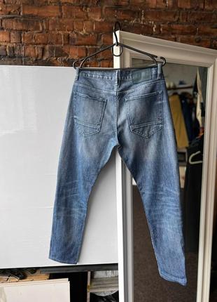 Tommy hilfiger hudson straight fit blue denim jeans джинси4 фото