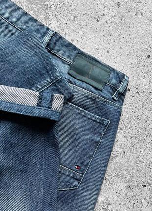 Tommy hilfiger hudson straight fit blue denim jeans джинси7 фото