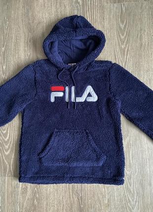 Худи fila teddy fleece hoodie оригинал