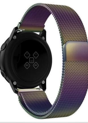 Ремінець для mobvoi ticwatch pro 3 | huawei watch gt 2 46mm | gt 2 pro міланська петля 22мм milanese loop