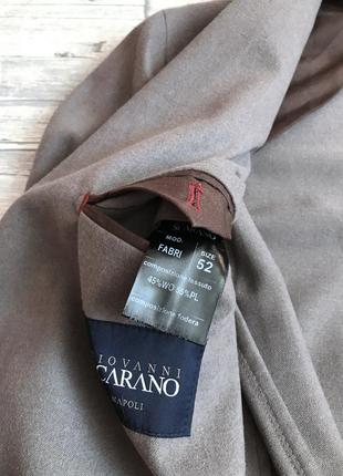 Італійський двобортний піджак giovanni scarano8 фото