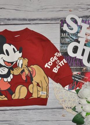 2-4/6-8 р h&m нова фірмова толстовка світшот пайта хлопчику міккі маус mickey mouse3 фото