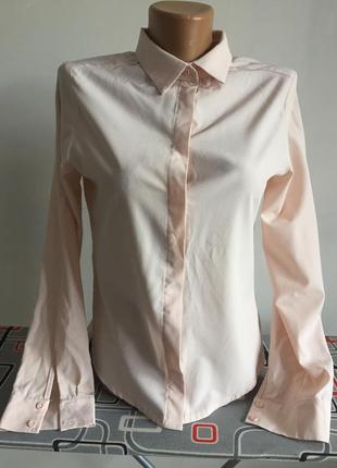 Блузка пудровая , нежная блузочка , рубашка