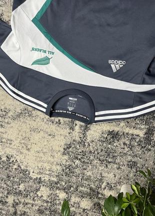 Adidas all blacks vintage rugby jersey футболка2 фото