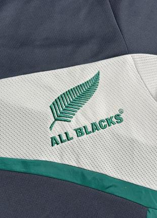 Adidas all blacks vintage rugby jersey футболка3 фото