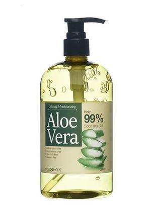 Гель c экстрактом алоэ food a holic calming & moisturizing aloe vera 99% soothing gel
