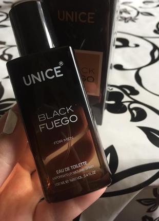 Мужская туалетная вода unice fuego, 100 мл