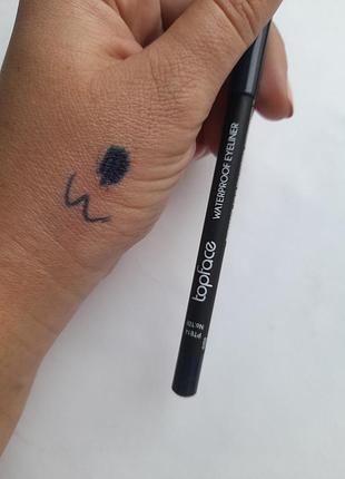 Олівець для очей блакитний top face