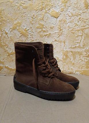 Ботинки кожаные. royal скидка.