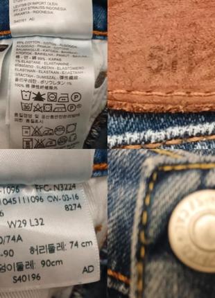 Мужские джинсы левайс levis 511 мужественные s ка8 фото