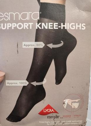 Плотные гольфы 40 ден с компрессионным эффектом