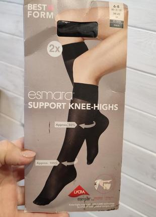 Плотные гольфы 40 ден с компрессионным эффектом