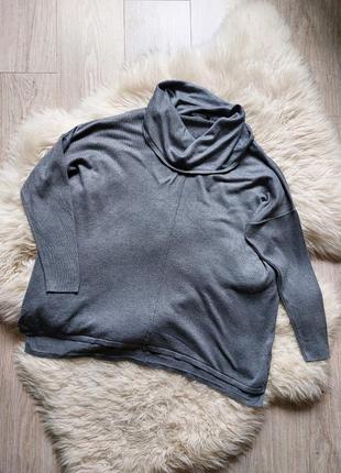 🩷🧡🤎 стильный фирменный серый свитер2 фото