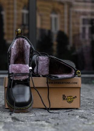 Черевики зимові хутро dr martens2 фото