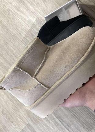 Ультра міні уги жіночі ugg ultra mini зима пісочні