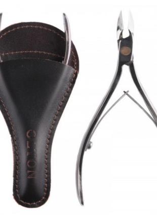 Кусачки професійні для шкіри нашкірниці olton l 10-13мм манікюрні кусачки для нігтів манікюрний інструмент