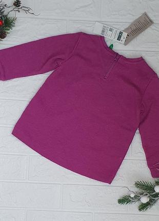 Кофта свитер праздничная новогодняя повседневная 82 см (1-2 года )2 фото