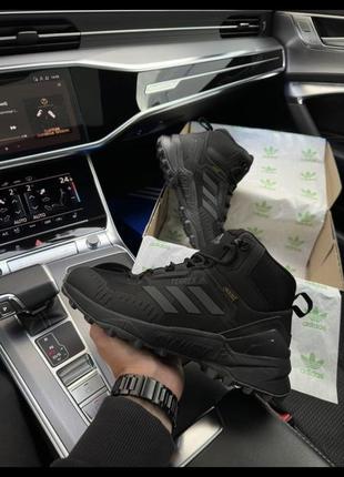 Adidas terrrex swift r gore tex fur black grey