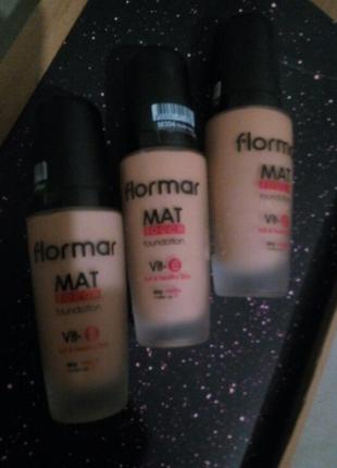 Flormar mat touch тональная основа