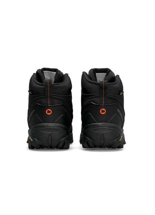 Высокие зимние мужские кроссовки с мехом в стиле merrell 🆕 зимние ботинки мерелл5 фото