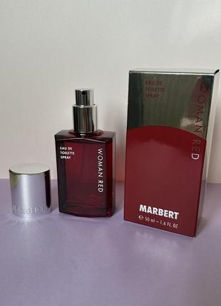 Marbert woman red туалетна вода оригінал!2 фото