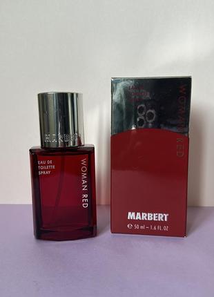 Marbert woman red туалетная вода оригинал!