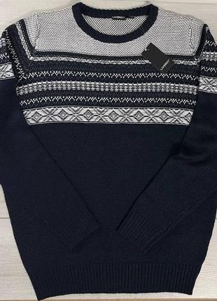 Теплый свитер пуловер мужской livergy.4 фото