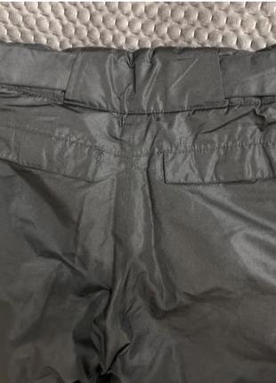 Штани штани лижні темні зимові3 фото