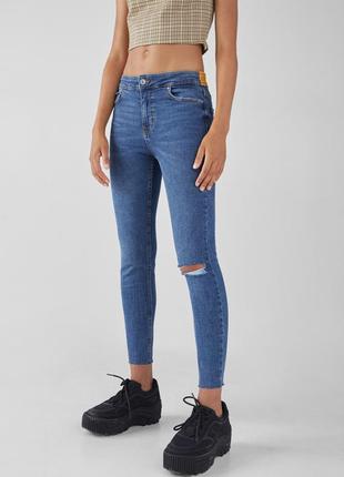 Джинсы skinny от bershka - 34, 38, 40