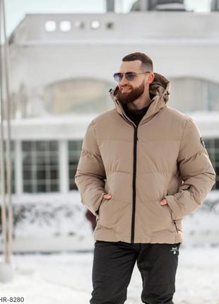 Тепла зимова куртка розміри м-3xl