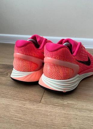 Беговые кроссовки nike lunarglide 7 «pink foil’4 фото