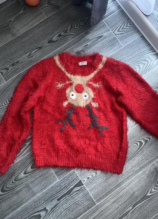 Красные свитера10 фото