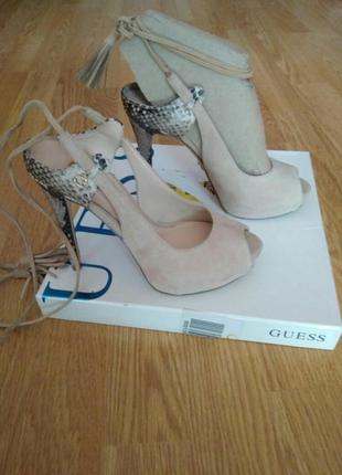 Туфли guess оригинал, туфлі на каблуці