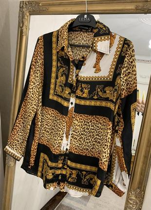 Сорочка блуза в стилі версаче