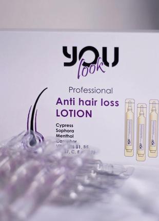 Лосьон против выпадения волос you look professional lotion 10*10 мл1 фото