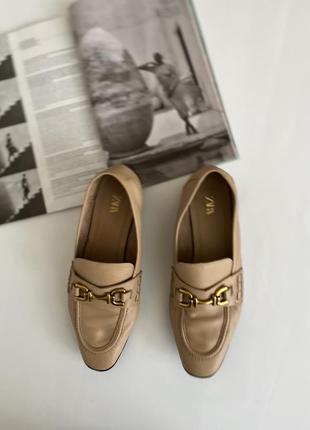 Лоферы zara