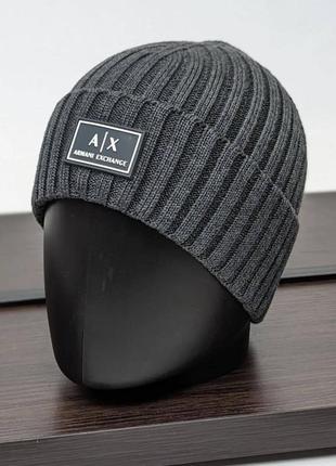 Шапка в стилі armani exchange