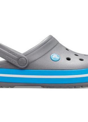 Сабо crocs crocband clog m11-44-28 см charcoal ocean 11016
