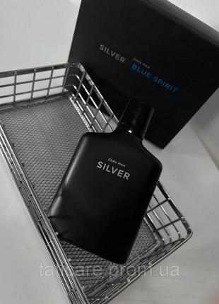 Чоловічі парфуми silver  зара zara 100 мл / без коробки