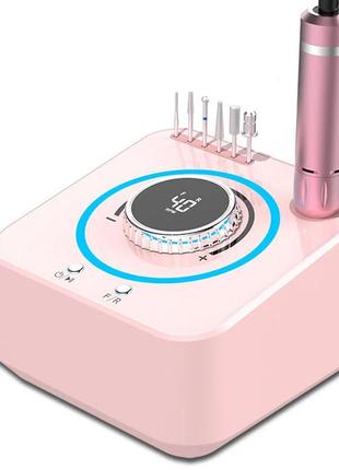 Фрезер для маникюра uv-601 40 000 об/мин стильный аппарат машинка маникюрная для ногтей10 фото