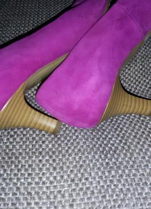 Замшевые туфли gabor 37 размер(24 см)4 фото