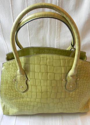Сromia-кожаная сумка италия2 фото