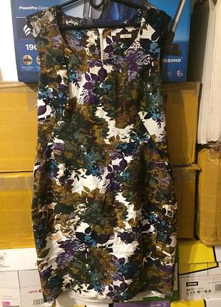 Next фактурное платье с цветочным рисунком принтом узором плаття сукня