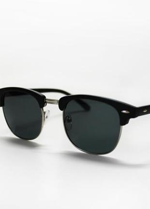 Окуляри rb round clubmaster silver