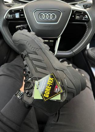 Adidas terrrex swift r gore tex fur all black3 фото