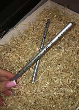 Bourjois олівець для очей срібний срібло підводка