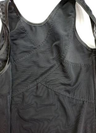Корсет черный с костями утягивающий  размер м для женщины mitex talia plus - митекс4 фото